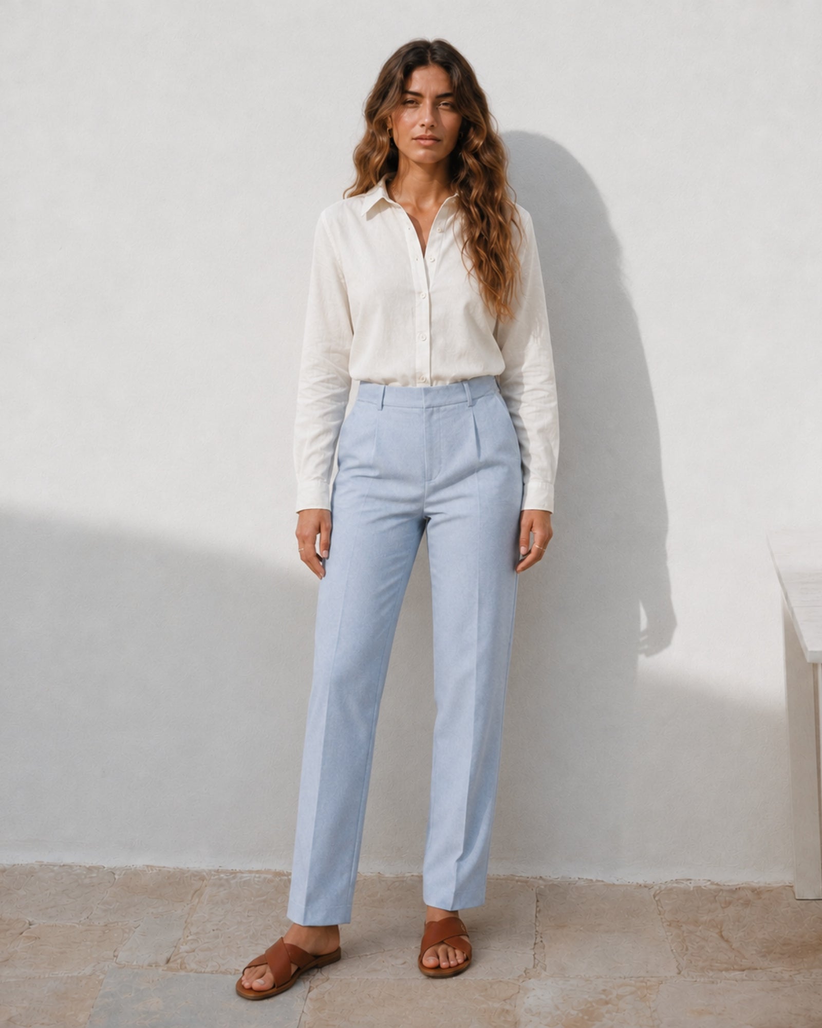 Pantalon Straight Leg