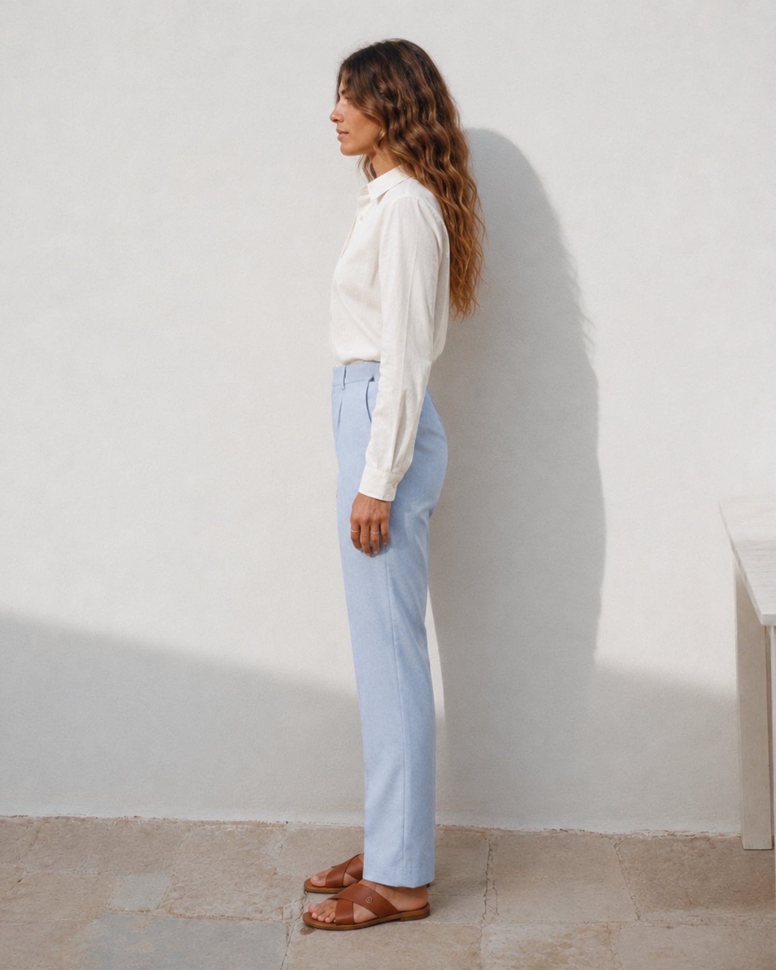 Pantalon Straight Leg