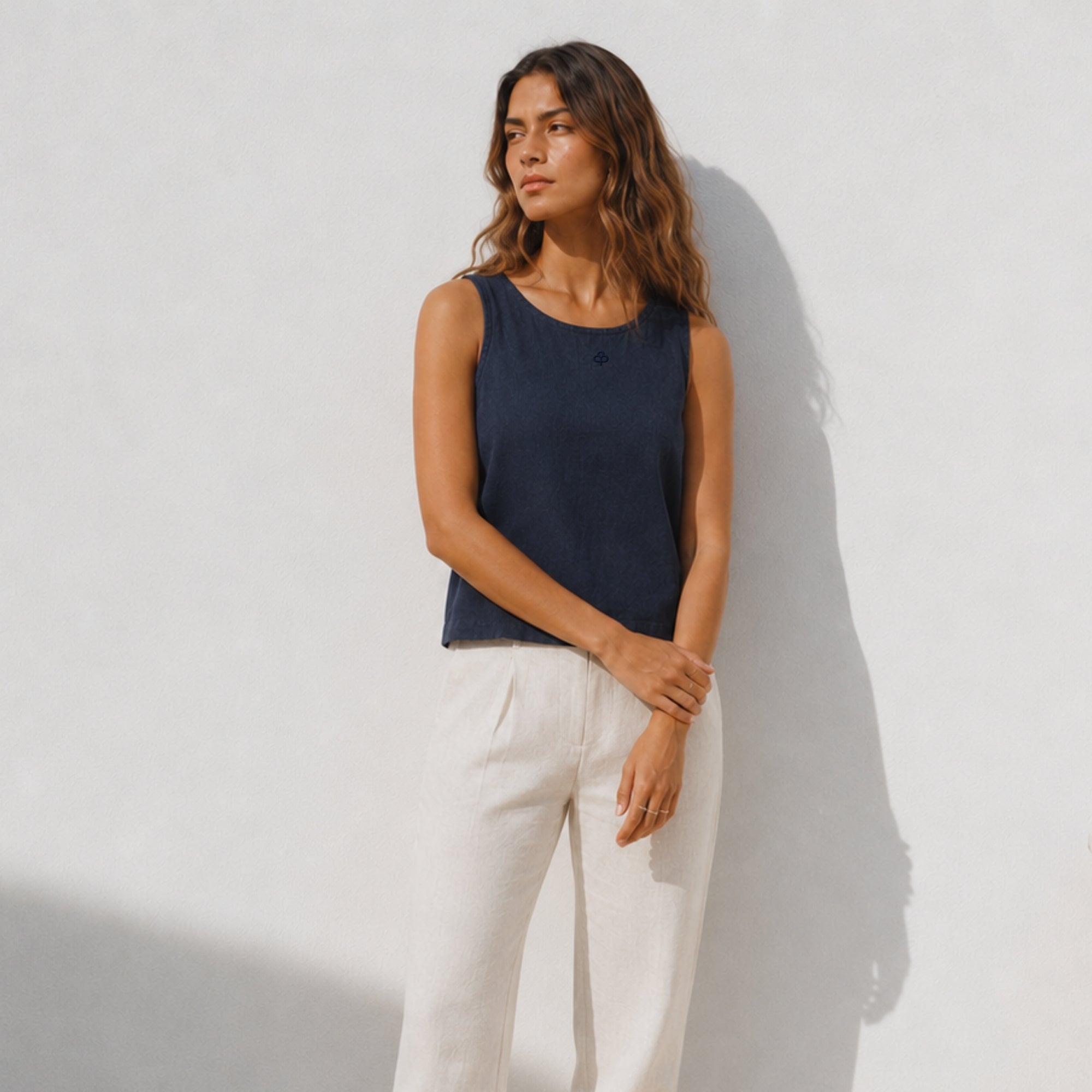 Blouse sans manches