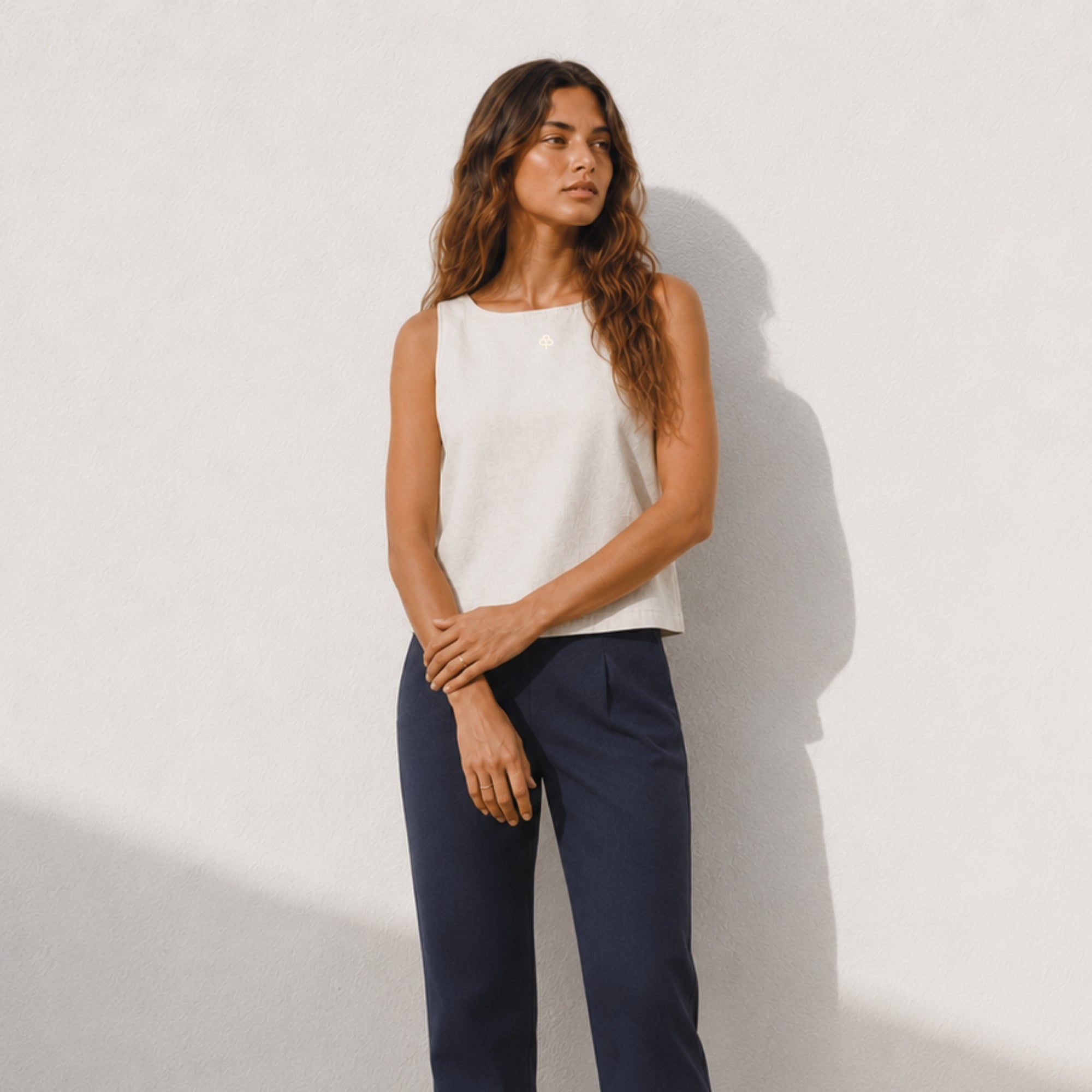 Blouse sans manches