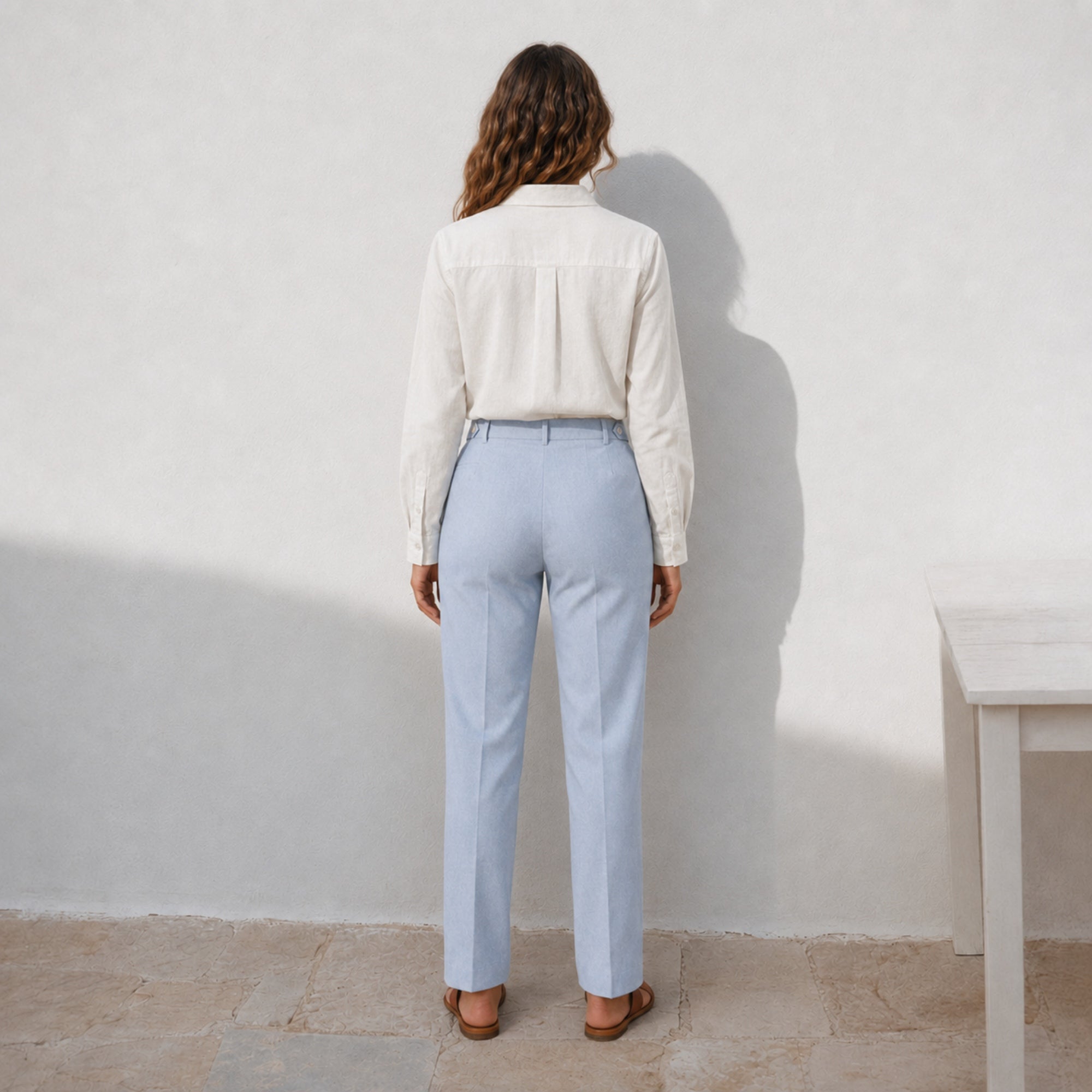 Pantalon Straight Leg