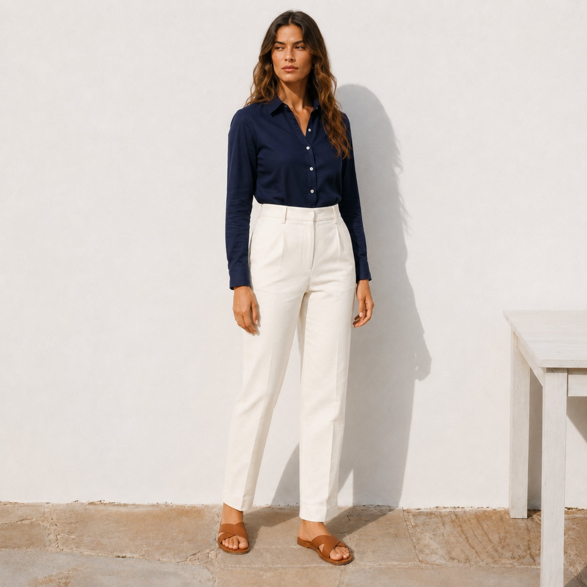 Pantalon Straight Leg