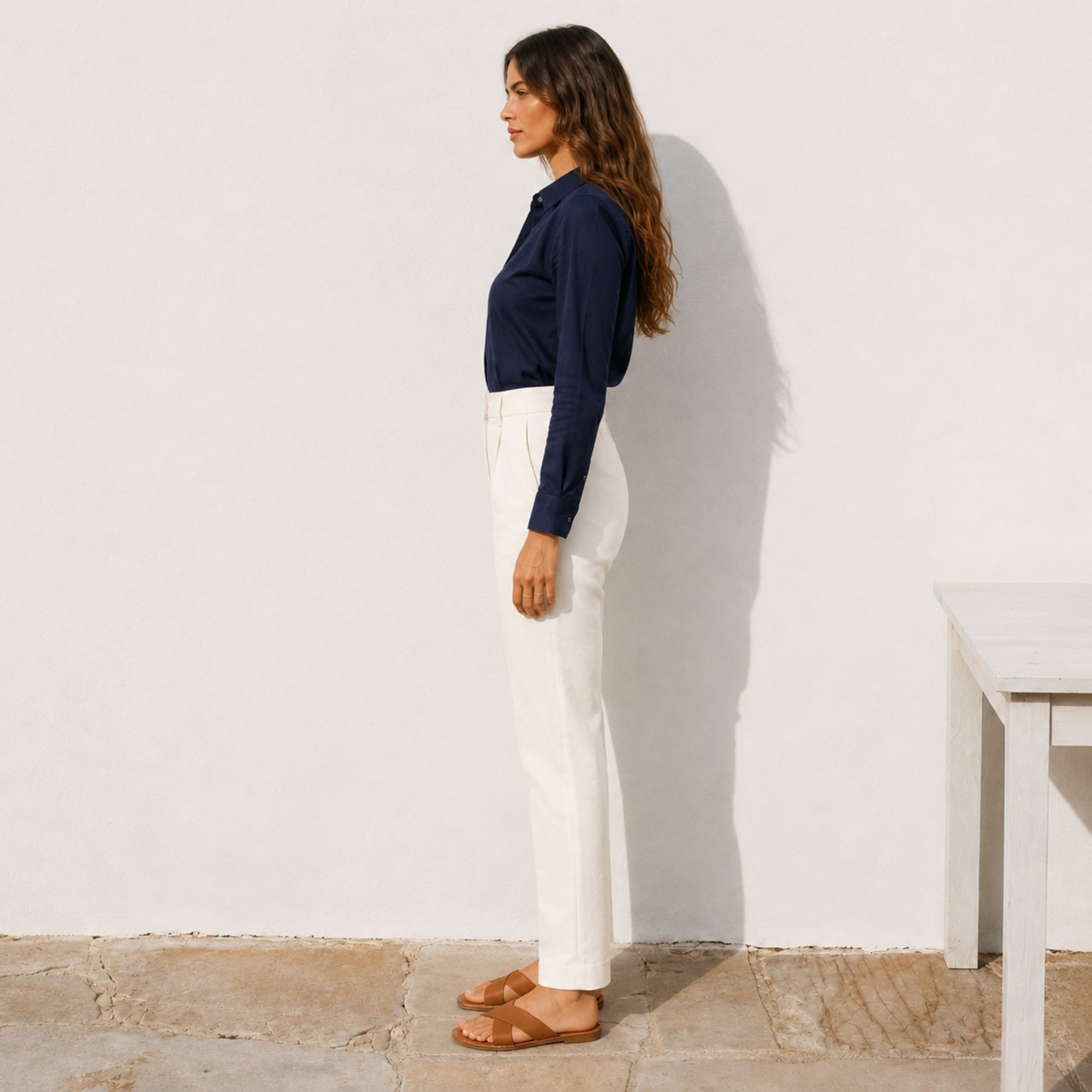 Pantalon Straight Leg