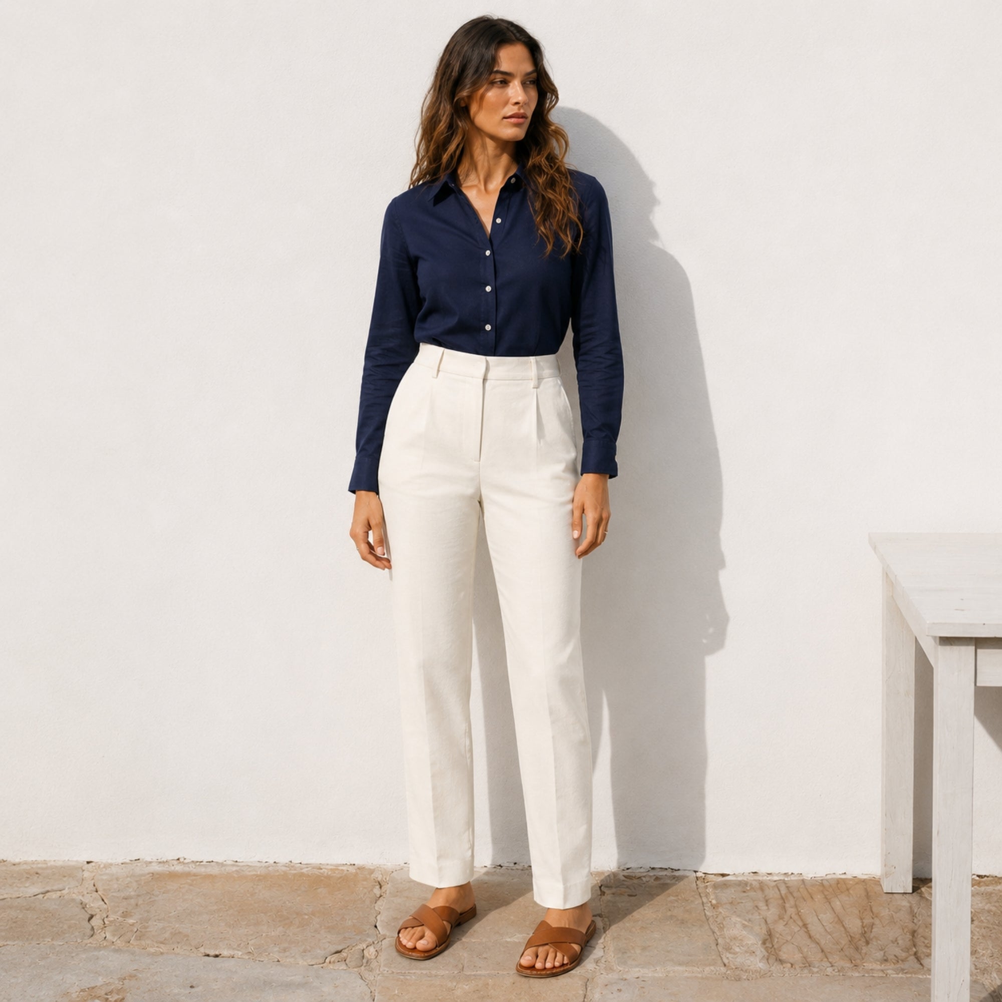 Pantalon Straight Leg